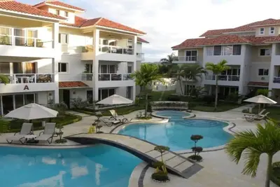 Image de 2bd groundfloor apt in central Cabarete, steps from beach, pool\/cable Tv\/WiFi\/Ac