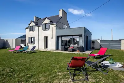 Image de Magnifique maison de vacances privée pour 6 personnes avec Tv, terrasse et animaux admis