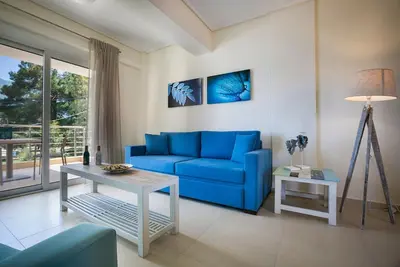Image de Appartement de luxe a Cephalonie | Appartement Levanda | 1 chambre | Piscine | Vue sur la mer | Kara