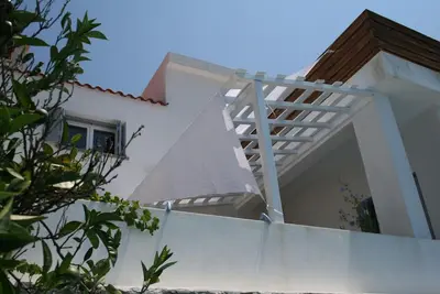 Glossa villa with pool
