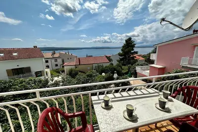 Appartement de vacances Dramalj pour 1 - 5 personnes avec 2 chambres à coucher - Appartement de vaca