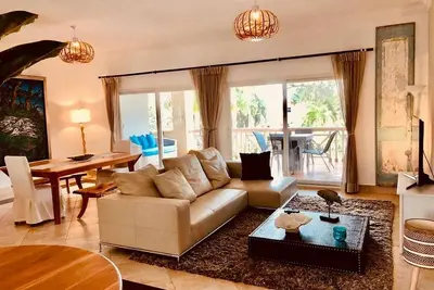 Image de 3bd luxury guest-friendly condo in beachfront residence, central Cabarete