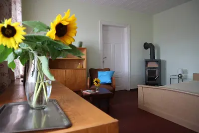 Image de Hellerau Dresden - Historisches Backsteinhaus im Naturgarten