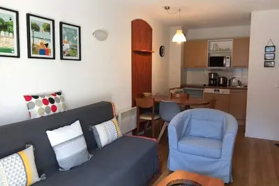 Charmant T2 pour 4 pers. avec piscine, fitness et terrasse au pied des pistes - Bagnères-de-Bigorre
