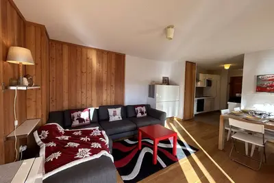 Image de Appartement cosy à Montgenèvre, 5 pers, 3 pièces, terrasse sud, parking inclus