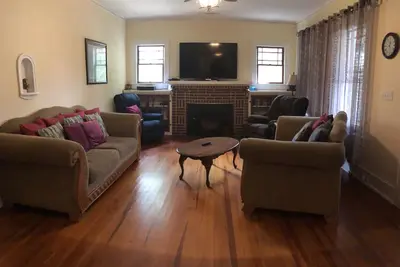 Image de House in town, secluded backyard