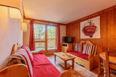 Image de Arcs 2000 - Appartement pour 4/6 personnes dans Chalet proche des pistes