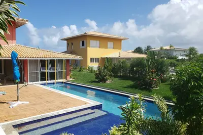 Image de Uma Casa Bonita em Condomínio Dentro do Complexo de Costa do Sauipe
