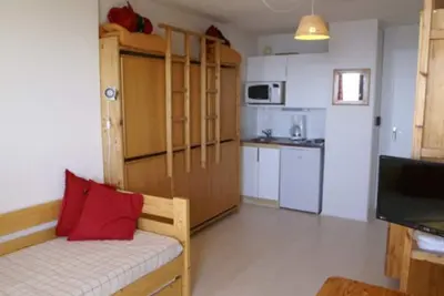 Image de Studio au pied des pistes avec cuisine équipée