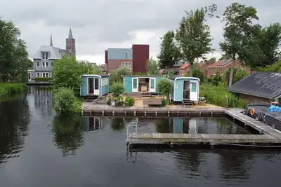 Image de Tinyhouse De Scheepskooi - Lakes of Vinkeveen near Amsterdam