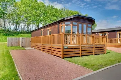 Image de Stunning 3-Bed Hot Tub Lodge, Northumberland