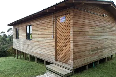 Image de Log cabin in nature