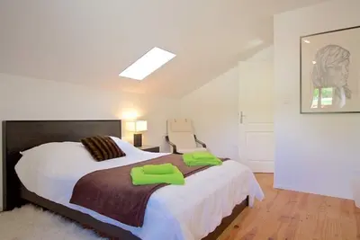 Image de Dordogne Stone Barn Conversion with modern interior in acre of garden