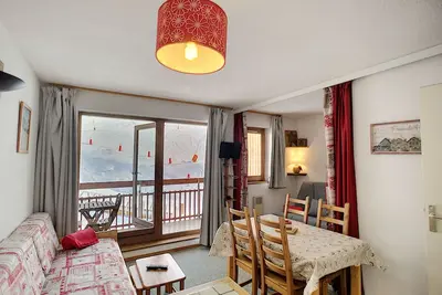 Image de Appartement 2 pièces 4 pers, ski aux pieds, Les Menuires, parking gratuit