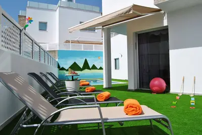 Image de Big Villa Tauro with Private Heated Saltwater Pool & Jacuzzi & Bbq & Game Room