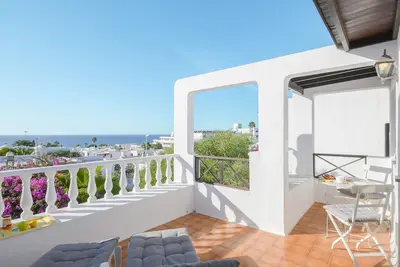 Maison de vacances \"La Lujancita\" près de la plage avec terrasse, vue sur l'océan et Wi-Fi