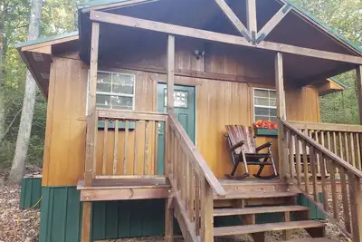 Image de AMRock Cabin - Direct access to Ouachita National Forest and Wolf Pen Gap