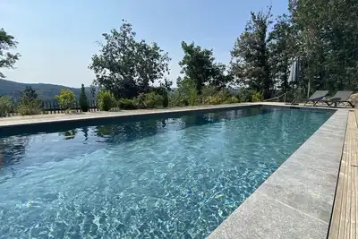 Image de Maison d’architecte - Vallée de la Dordogne - Piscine chauffée