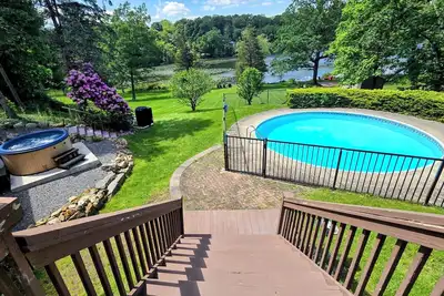 Image de Lakefront/Legoland/West Point Retreat Under 1 Hour From Nyc! Heated pool & Spa!