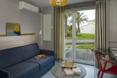 Image de Maisonnette 3 pièces 4/6 pers. (40m²) dans résidence avec piscine (34)