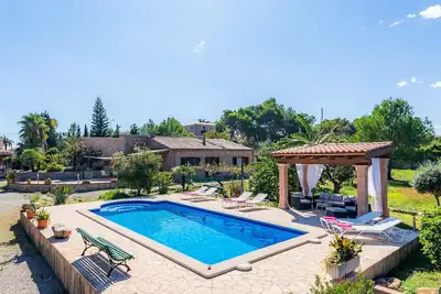 Image de Belle maison de vacances \"Finca Galardo\" avec vue sur la montagne