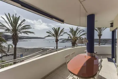 Charmant appartement de vacances \"Merlín 1. 1\" à Playa de San Juan avec vue sur la mer, terrasse et connexion WiFi ; parking disponible