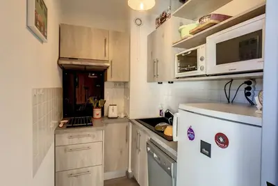 Image de Studio chaleureux proche pistes pour 4 personnes