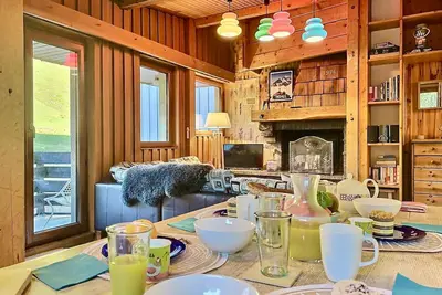 Image de Spacieux T2 cabine avec balcon et accès Wifi à Tignes