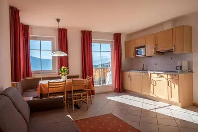 Image de Appartement \"Treyer 1 Typ B\" avec vue sur les montagnes, Wi-Fi, balcon et jardin