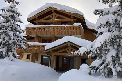 Image de Apartment 3 rooms 2 bedrooms 4 persons Village des Lapons Chalet F