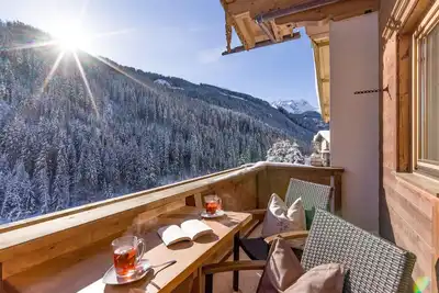 Apartment mit 1 Schlafzimmer und Balkon