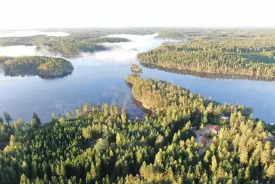 Image de Stuga Dagmar by the lake Nerbjärken with rowboat
