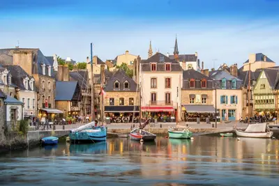 Image de Rare - Trés beau 2p de 50m2 avec grande Terrasse sur le Port de St Goustan-Auray