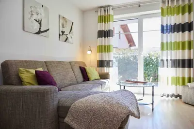 Image de Modern and cozy comfort vacation apartment with terrace, only 250 m to the beach