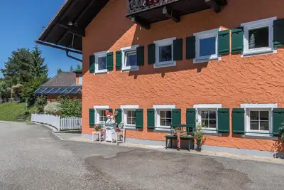 Image de Appartement 'Fewo Im Gästehaus Maximilian' avec vue sur les montagnes, balcon et Wi-Fi