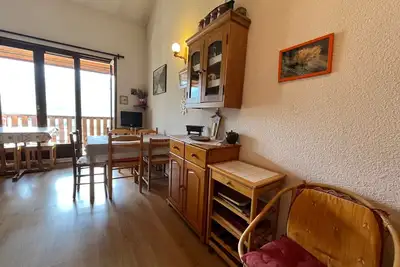 Image de Mini T2 Duplex avec balcon à Barcelonnette, 1 km centre, idéal pour 4 pers. , Animaux interdits