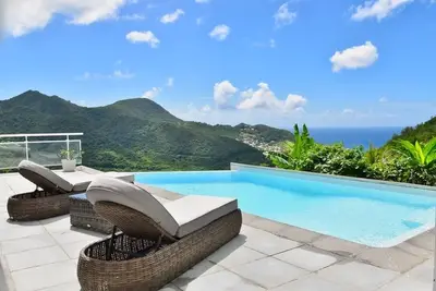 Image de Villa Mapou - 2 swimming pools - sleeps 13 - sea view - Les Anses d'Arlet