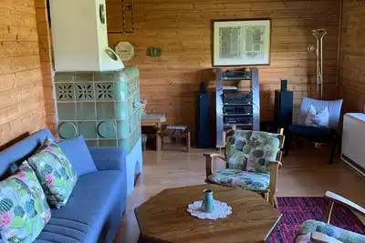 Image de Ferienhaus mit Kachelofen