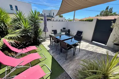 Image de Petite maison T3 avec jardin a 250m de la plage