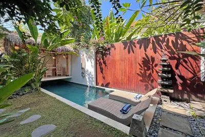 Image de Villa de charme à Echobeach avec vue rizières