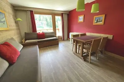 Image de Appartement chaleureux, balcon sud, proche piste - 4 pers, 2 pièces, animaux permis