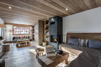 Image de Charmant appartement au Mont d'Arbois proche pistes, parking inclus