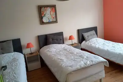 Maison confortable avec jardin, proche centre-ville et circuit 24h du Mans