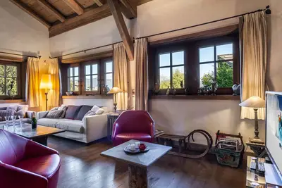 Image de Chalet familial à Megève avec piscine et sauna pour 12 personnes