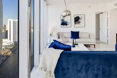 Icon W Brickell By Imd Miami Vacation Rentals Skyline River View 2br/2ba