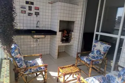 Image de Apartamento 2 Quadras da Praia com Varanda Gourmet