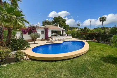 Image de Belle villa confortable à Javea, sur la Costa Blanca, Espagne avec piscine privée pour 4 personnes