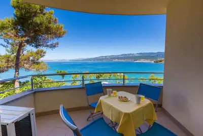 Appartement de vacances avec vue sur la mer