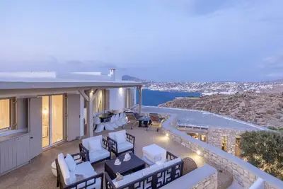 Image de Villa extravagante à Mykonos | Villa Anisia | Superbe vue sur la mer | 8 chambres | Kanalia