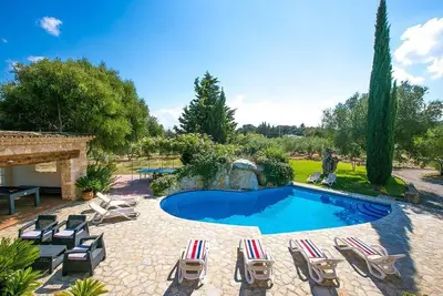 Finca Barruba, Pool, Wifi, A/C, 4 bedrooms, 4 bathrooms, garden, view, Bbq